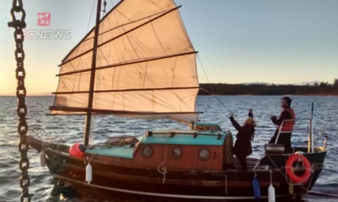 想了七年：爱德华王子岛居民实现中式帆船梦
