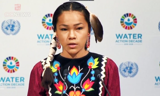 加国原住民女孩获得国际儿童和平奖的提名