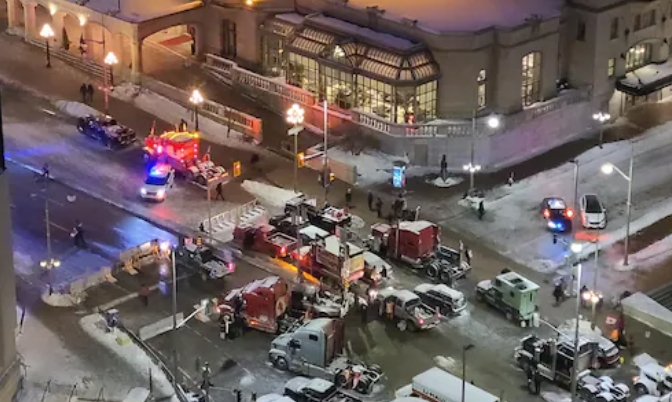 加拿大首都渥太华市宣布进入紧急状态