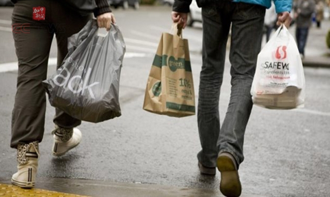 蒙特利尔2018年禁止使用一次性塑料袋