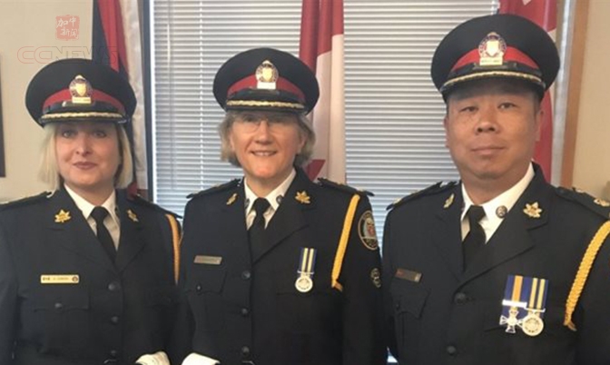 多伦多 3 名新副警长上任  有一位华人