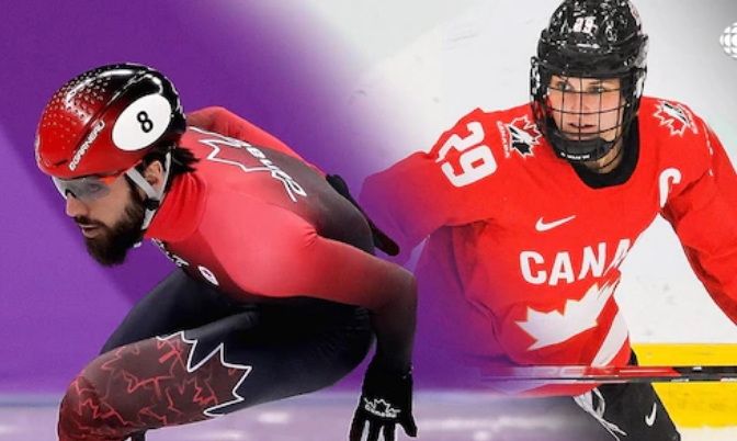 加拿大冬奥代表团旗手：女子冰球和男子短道速滑选手