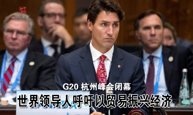 G20 峰会闭幕 呼吁以贸易振兴经济